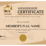 8+ Medical Membership Certificate Templates – Pdf | Free In New Member Certificate Template