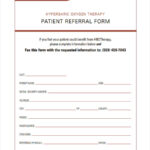 8 Medical Referral Form Samples – Free Sample, Example For Referral Certificate Template