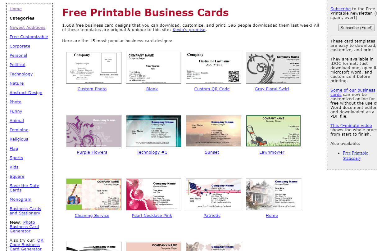 8 Places To Find Free Business Card Templates In Southworth Business Card Template