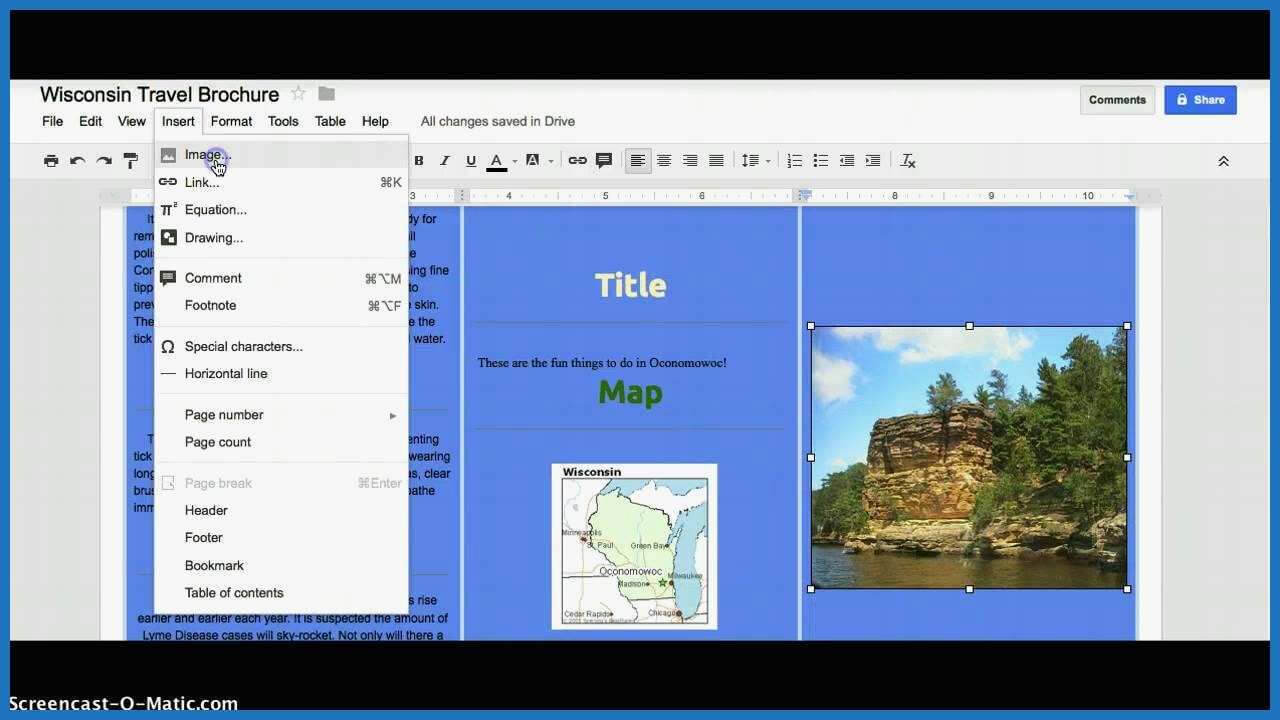 83 Best Images Of 6 Panel Brochure Template Google Docs Pertaining To Brochure Template Google Drive