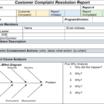8D Customer Complaint Resolution Report For 8D Report Template