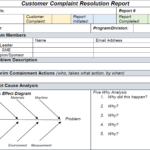 8D Customer Complaint Resolution Report For 8D Report Template