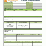8D Problem Solving Process Report Template (Word) - Flevypro pertaining to 8D Report Template