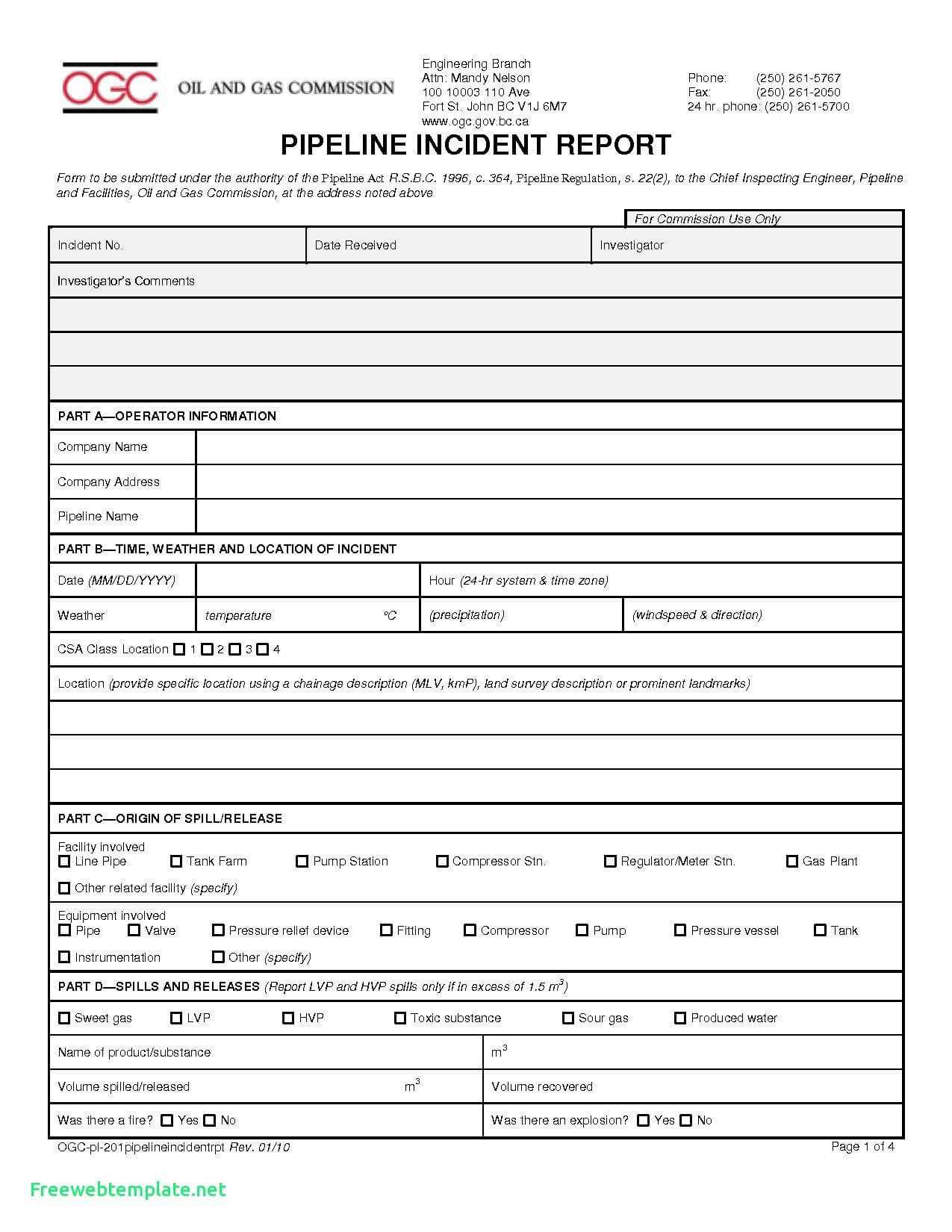 8D Report Template | Glendale Community In 8D Report Format Template