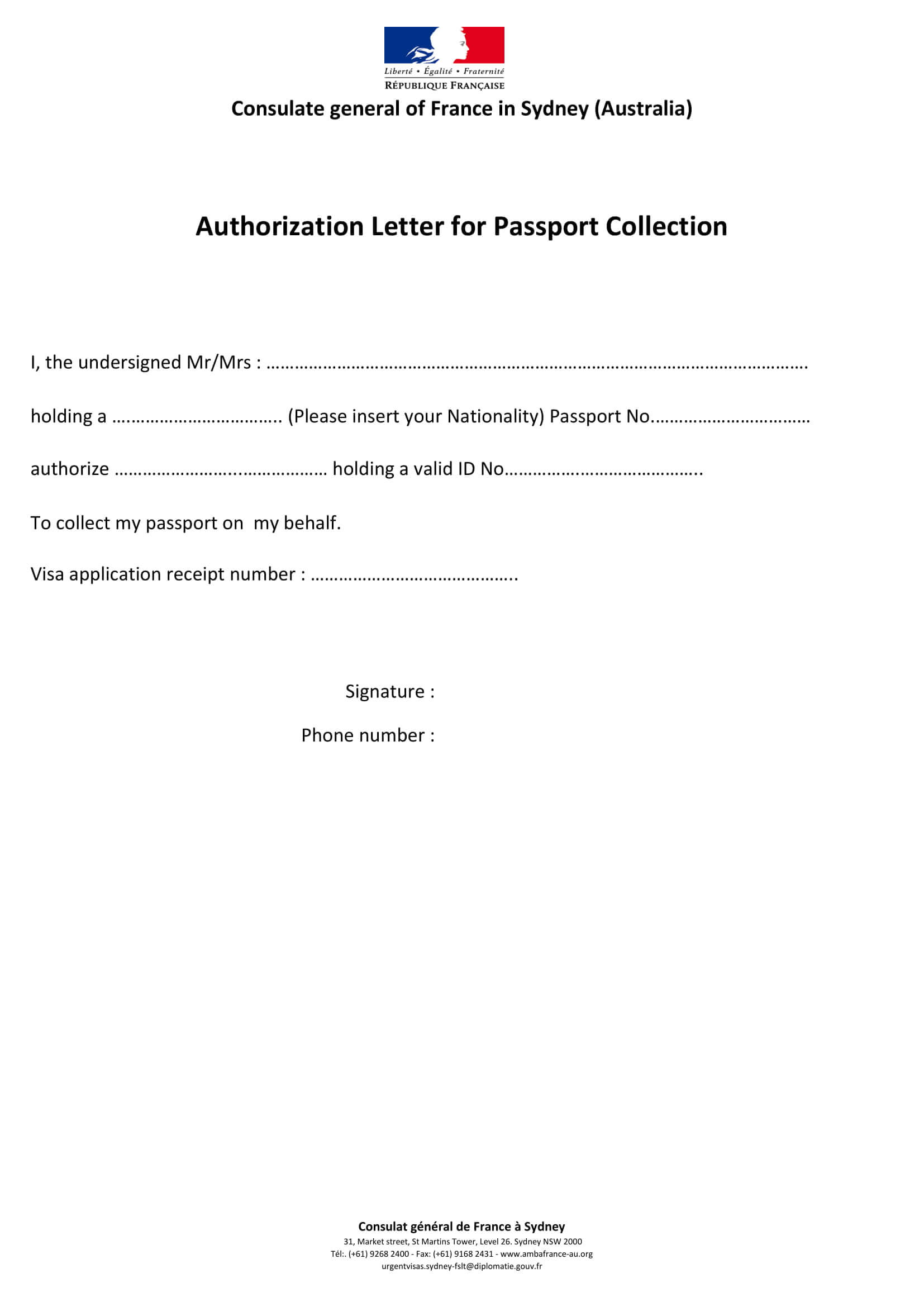9+ Authorization Letter To Claim Examples | Examples Pertaining To Certificate Of Authorization Template