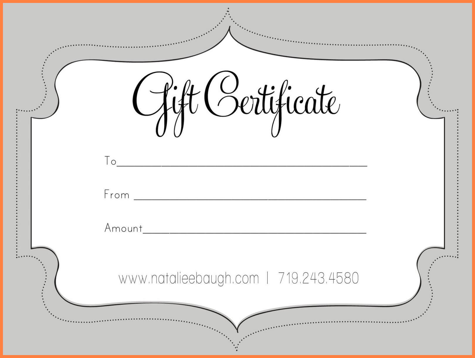 9+ Free Microsoft Word Gift Certificate Templates | Andrew Intended For Microsoft Gift Certificate Template Free Word