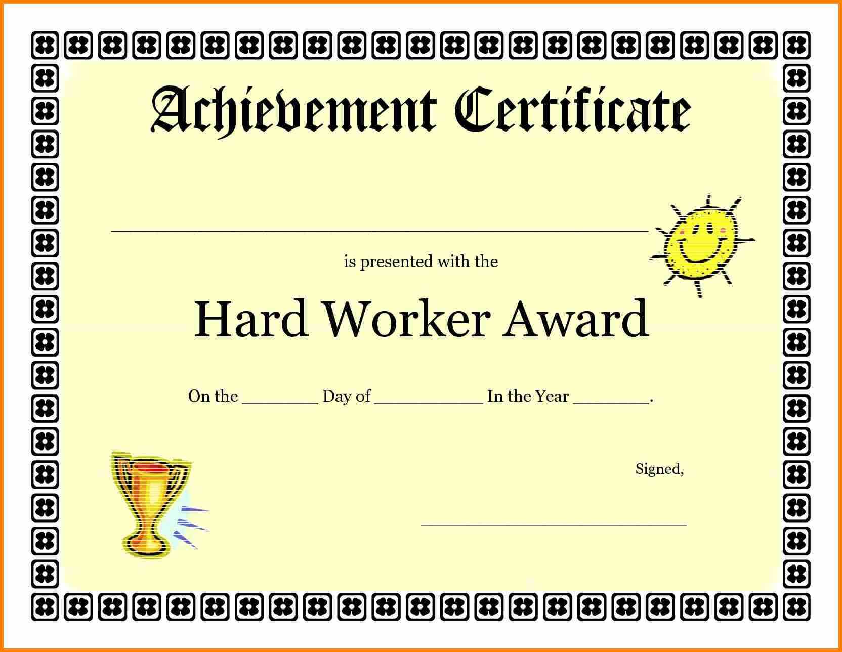 9+ Good Job Certificate Template | Quick Askips Inside Good Job Certificate Template