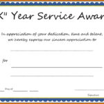 9+ Loyalty Award Certificate Examples  Pdf | Examples In Long Service Certificate Template Sample