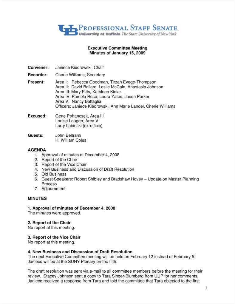 9+ Meeting Summary Templates – Free Pdf, Doc Format Download Throughout Template For Summary Report