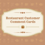 9+ Restaurant Customer Comment Card Templates & Designs With Regard To Restaurant Comment Card Template