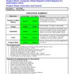 9+ Status Report Examples – Doc, Pdf | Examples Pertaining To Monthly Status Report Template