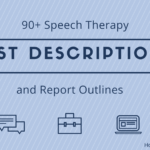 90+ Speech Therapy Test Descriptions At Your Fingertips Inside Speech And Language Report Template
