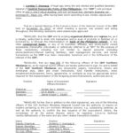 91 How To Write Notarized Board Resolution Sample Pertaining To Corporate Secretary Certificate Template