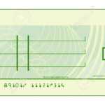 A Blank Cheque Check Template Illustration In Blank Cheque Template Download Free