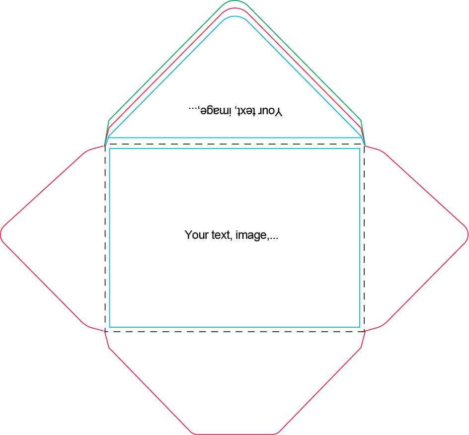 A7 Envelope Template | Craft Ideas | Handmade Envelopes, Diy Throughout Envelope Templates For Card Making