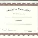 A8 New Office Michaels Certificate Of Achievement 10 Pack In Michaels Place Card Template