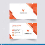 Abstruct Business Card Template Stock Illustration Within Adobe Illustrator Business Card Template