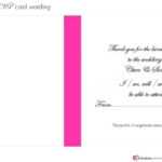 Acceptance Card Template Complete Wording Wedding Templates With Acceptance Card Template