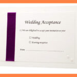 Acceptance Card Template Full Wedding 20 Acceptance 20 Card Within Acceptance Card Template