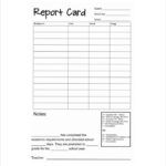 Acceptance Card Template Necessary 10 Sample Report Cards Intended For Acceptance Card Template