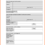 Accident Incident Report Form Template Free – Hizir Regarding Ohs Incident Report Template Free