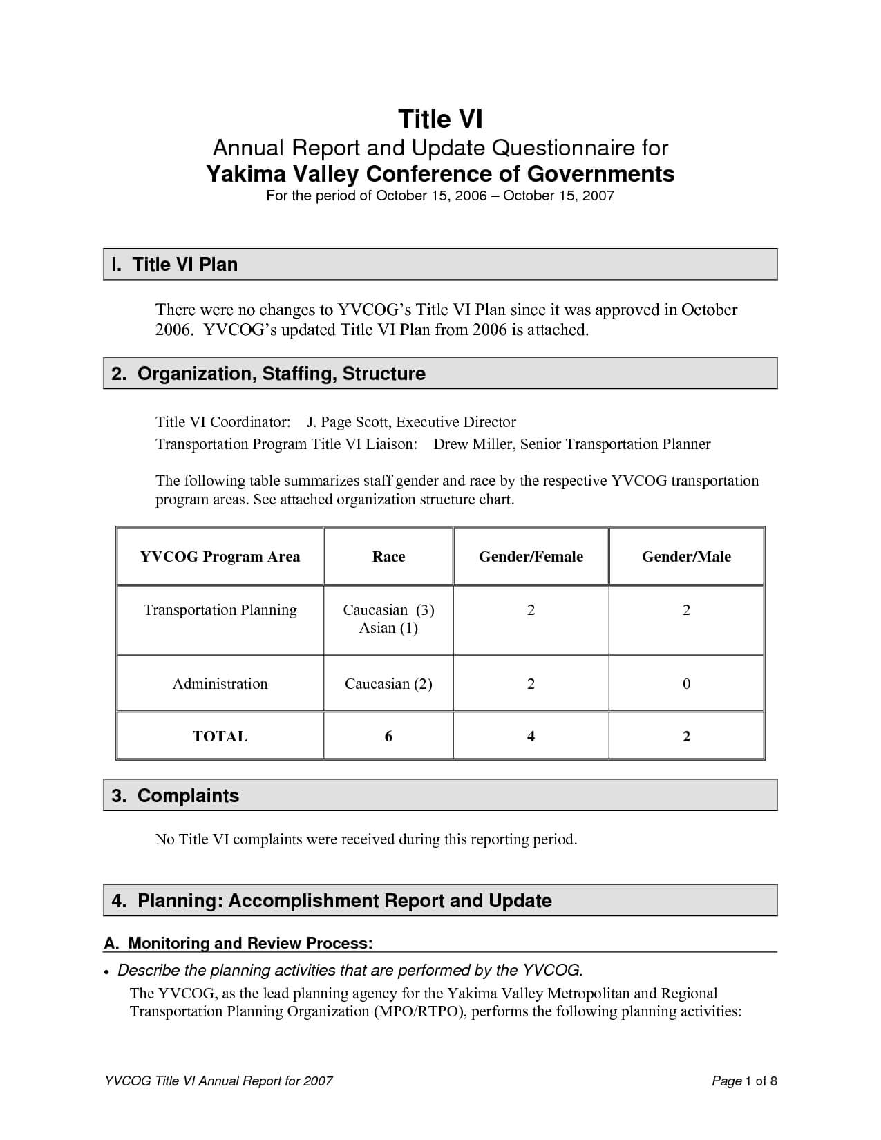 Accomplishment Report Format For Business Or Organizations Throughout Weekly Accomplishment Report Template