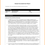 Accomplishments Report Template Monthly Jianbochen Regarding Training Report Template Format