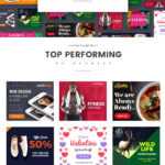 Ad Banner Collection Template Psd | Web Banner Templates Regarding Product Banner Template