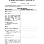 After Action Report Template – Troop138 – In After Event Report Template