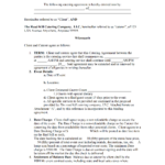 Agreement Template Word Archives | Freewordtemplates Regarding Nanny Contract Template Word