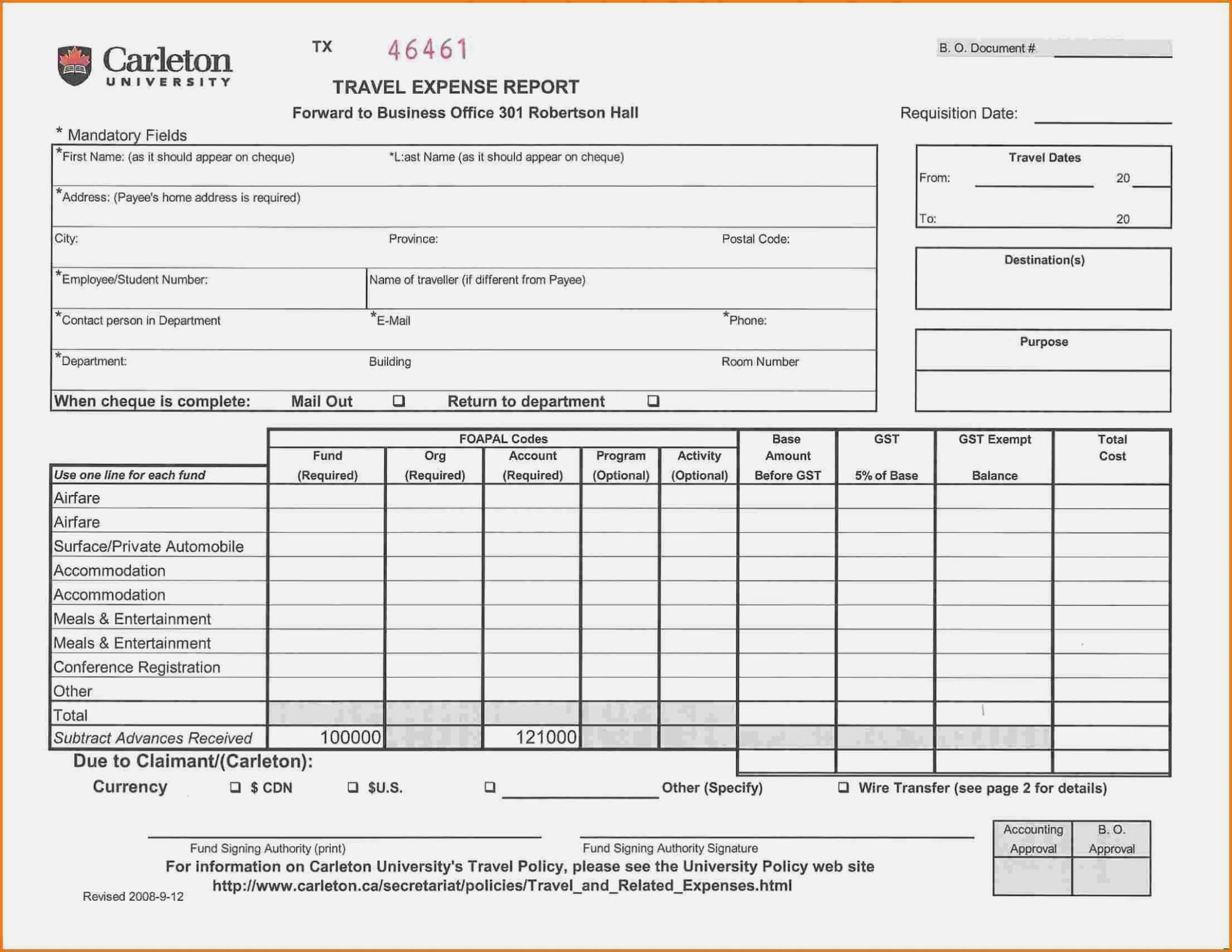 Air Balance Report Form – Mersn.proforum – Form Information Regarding Air Balance Report Template