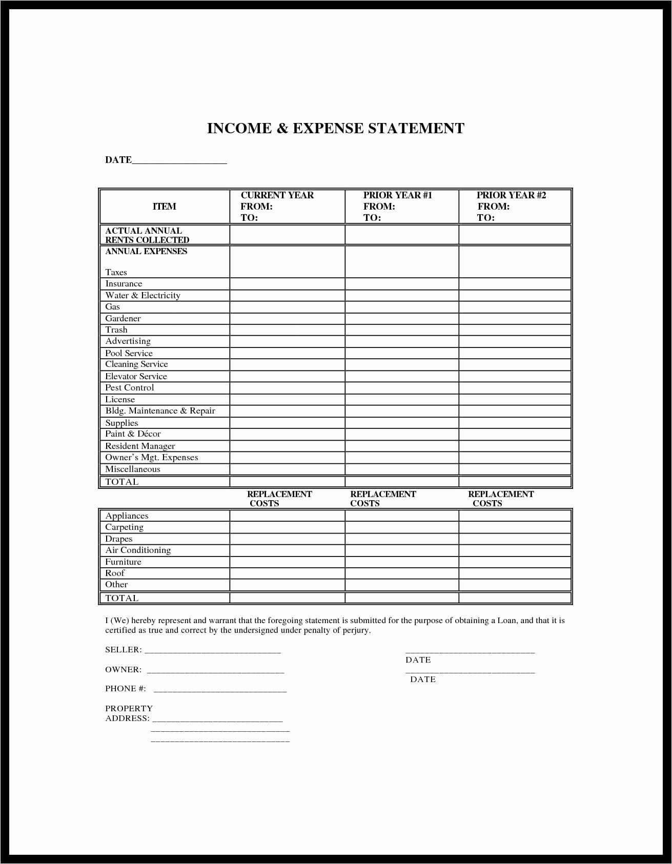 Air Balance Report Template Lovely Blank In E Statement Inside Air Balance Report Template