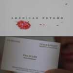 American Psycho Business Card Paul Allen Quote Analysis Throughout Paul Allen Business Card Template