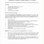Analytical Report Example Format For Resume Writing Or throughout Analytical Report Template