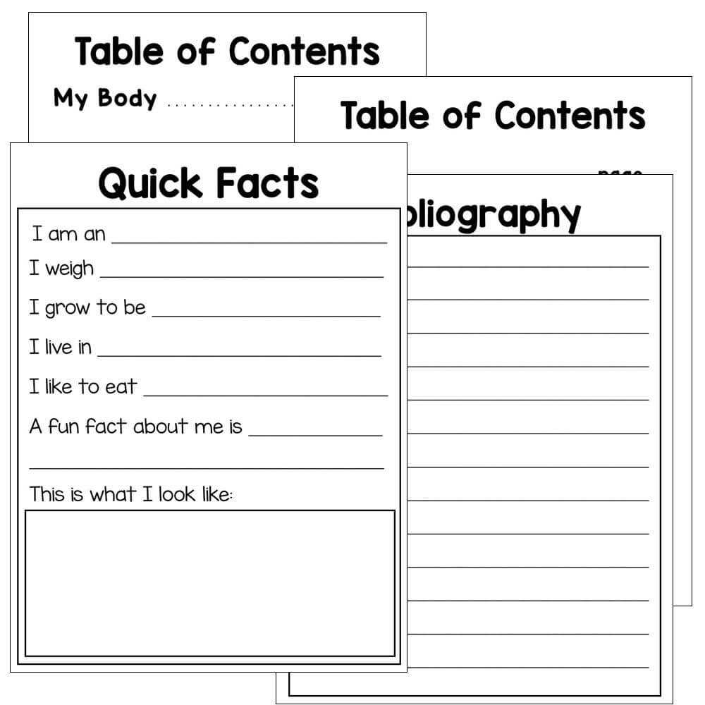 Animal Reports – Blank Templates For All Animal Research Inside Animal Report Template