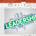 Animated Design Your Words Powerpoint Template With Regard To How To Edit A Powerpoint Template