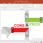 Animated Pros And Cons Powerpoint Template With Regard To Powerpoint Replace Template