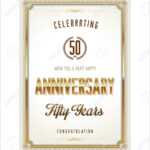 Anniversary Certificate Template Within Anniversary Certificate Template Free