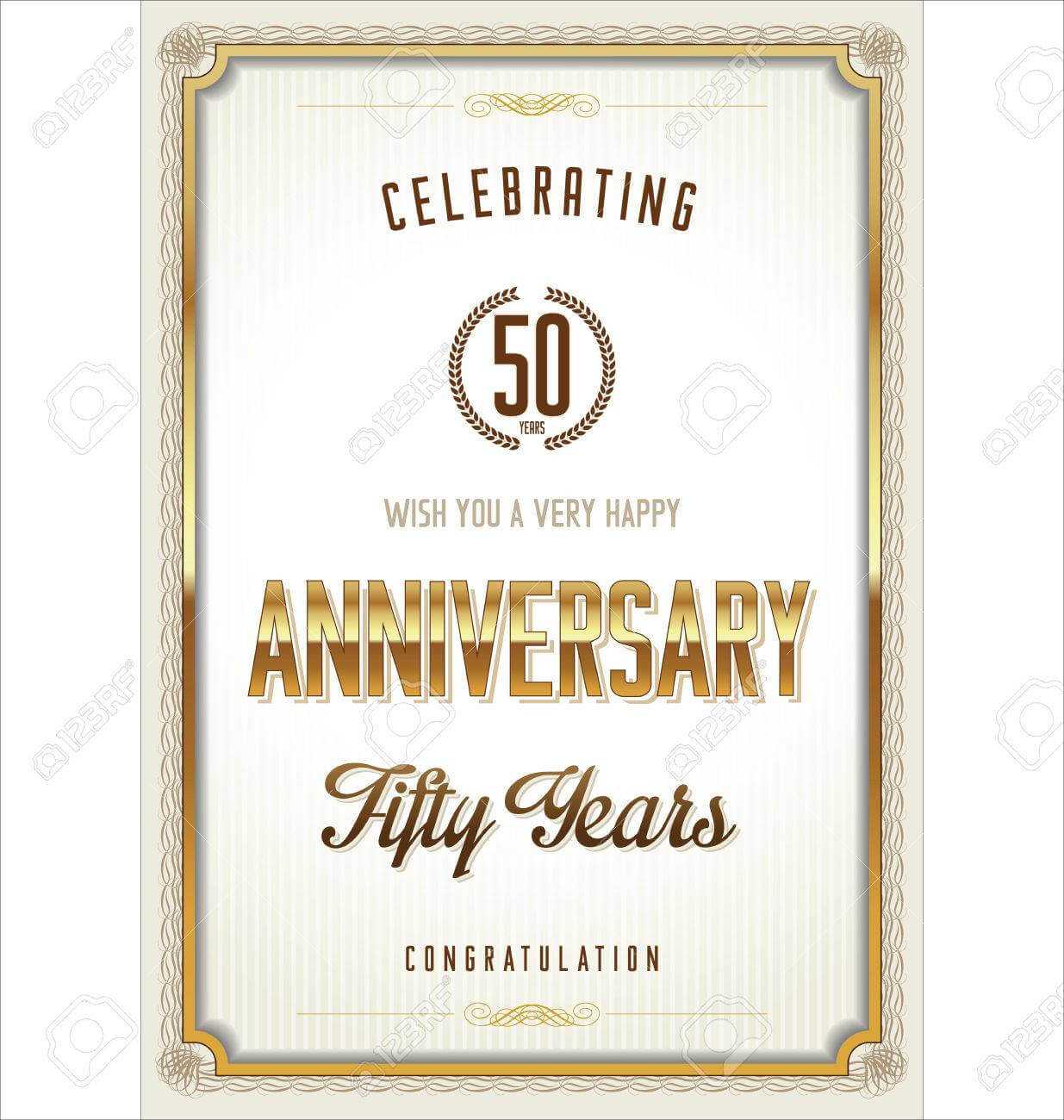 Anniversary Certificate Template Within Anniversary Certificate Template Free