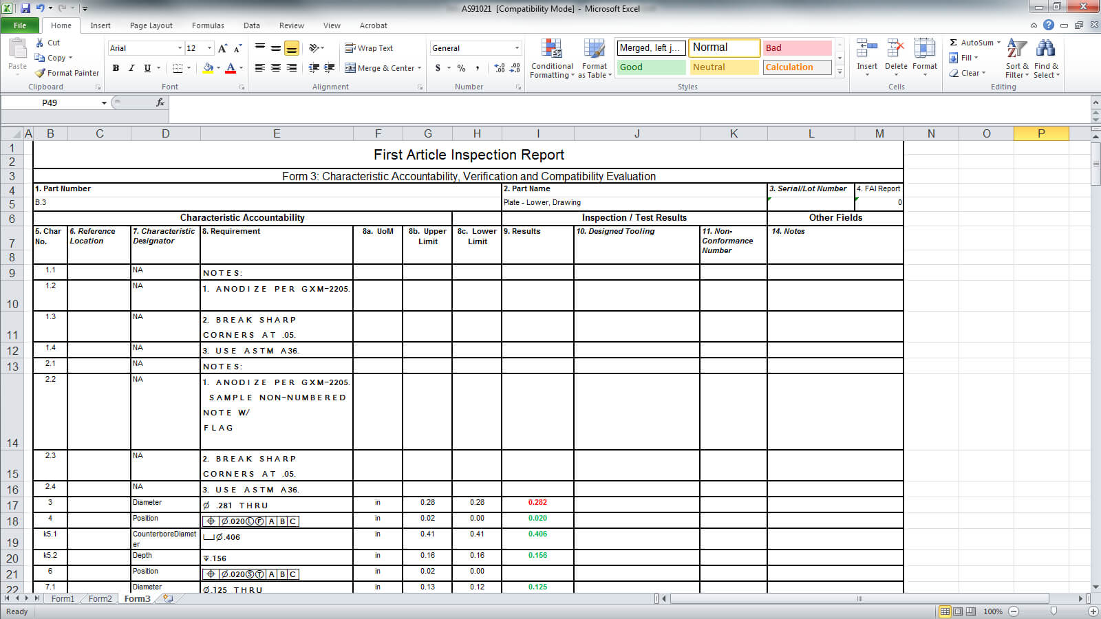 Announcing Solidworks Inspection For Engineering Inspection Report Template