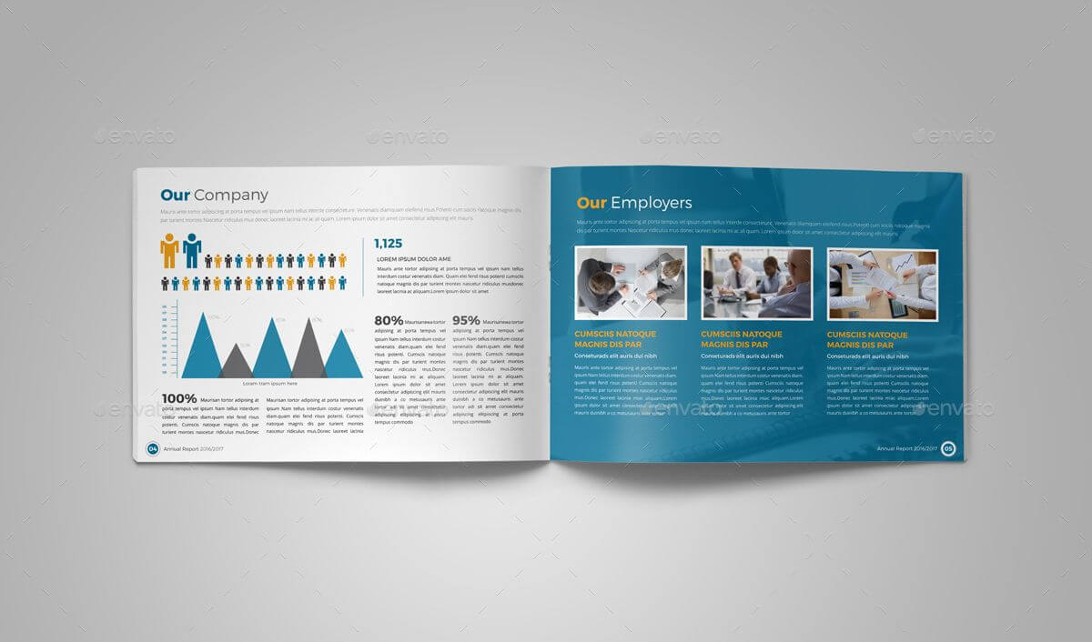 Annual Report Brochure Indesign Template 5 #report, #annual Within Brochure Templates Adobe Illustrator