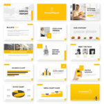 Annual Report Powerpoint Template – Free Presentations Throughout Good Report Templates