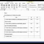 Apa Format For Microsoft Word: Tables With Apa Table Template Word