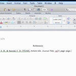 Apa Format In Word For Mac With Apa Format Template Word 2013