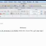 Apa Format In Word For Mac With Apa Format Template Word 2013