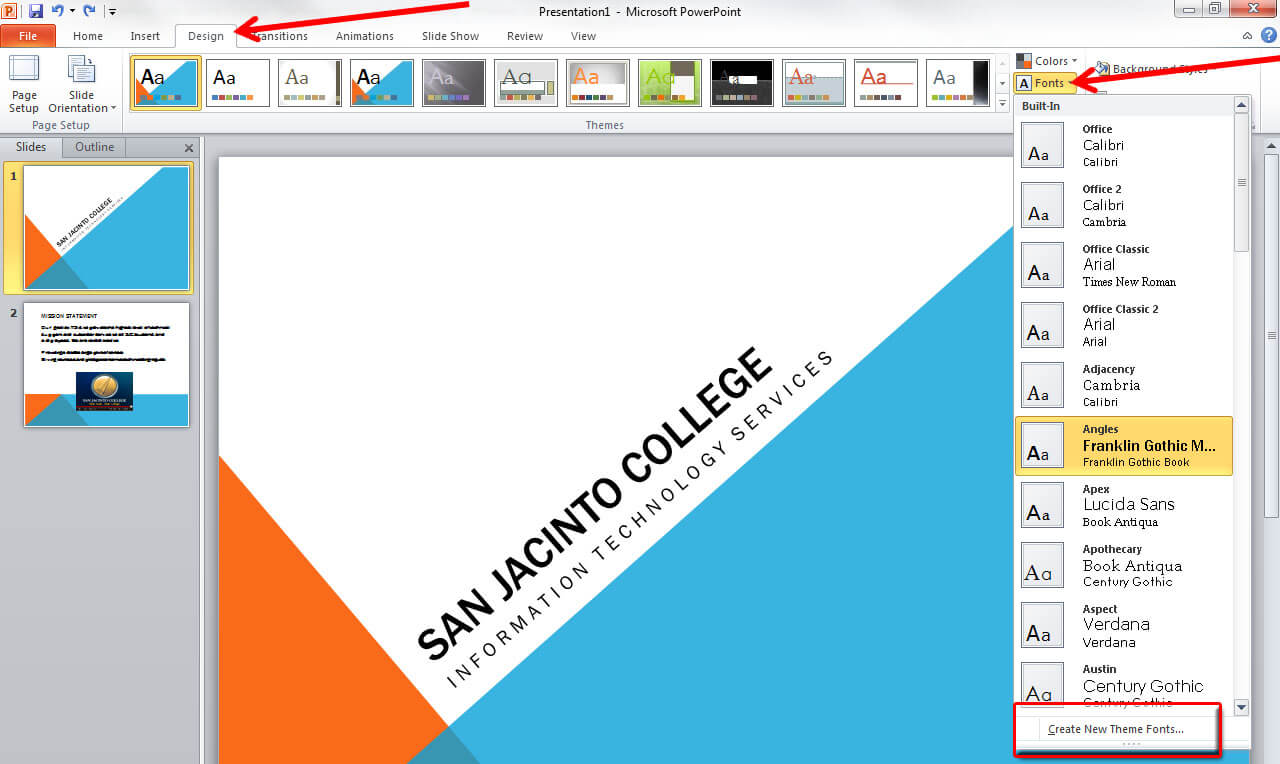 Applying And Modifying Themes In Powerpoint 2010 Pertaining To How To Edit Powerpoint Template