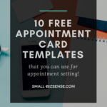 Appointment Card Template: 10 Free Resources For Small within Medical Appointment Card Template Free