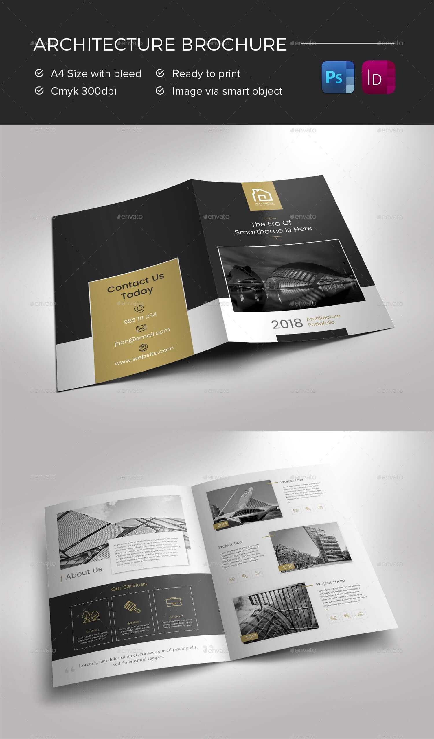 Architecture Brochure Preview – Graphicriver | Brochure With Regard To Architecture Brochure Templates Free Download