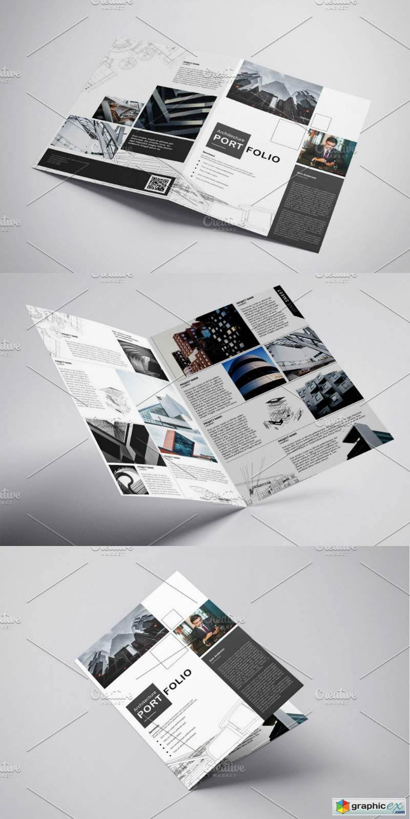 Architecture Brochure Template V04 » Free Download Vector Pertaining To Architecture Brochure Templates Free Download