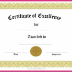 Attractive Winner Certificate Template To Make Printable With Winner Certificate Template